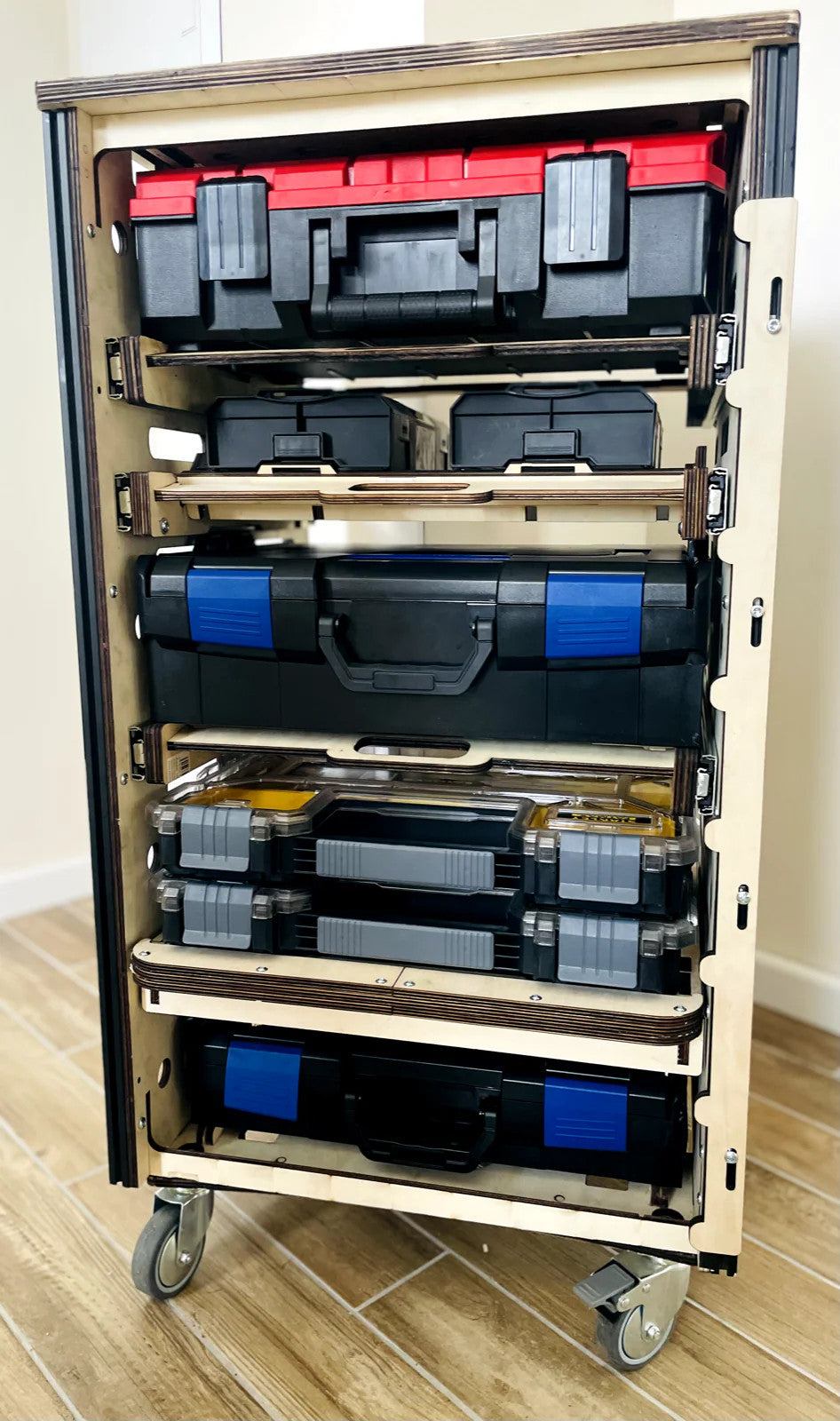 L-BOXX Schublade mit Vollauszug für Einhell, Euroboxen und IKEA PAX Schranksysteme
