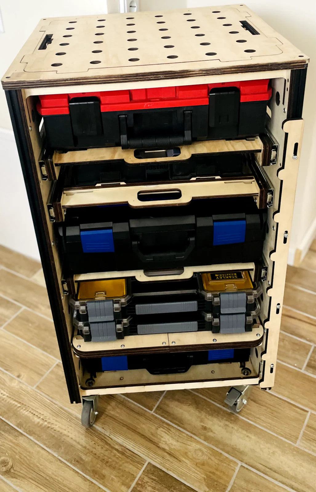 L-BOXX Schublade mit Vollauszug für Einhell, Euroboxen und IKEA PAX Schranksysteme
