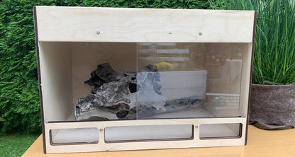 Weniks Terra Box terrarium 120x60x60 cm with ventilation for reptiles and amphibians