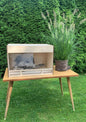 Weniks Terra Box Terrarium 120x60x60 cm for reptiles and amphibians with ventilation and spacious design