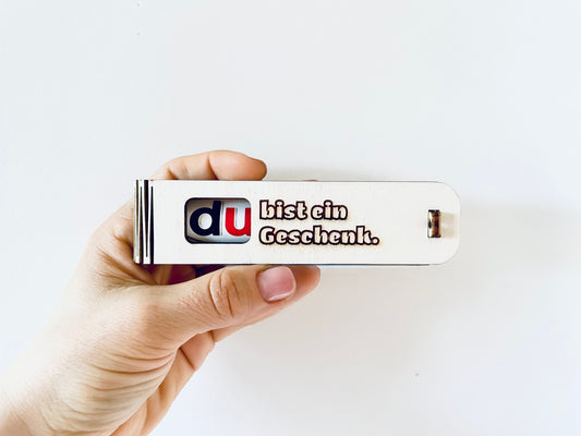 Ein Spruch, der bewegt – „Du bist ein Geschenk“ in stilvoller Verpackung