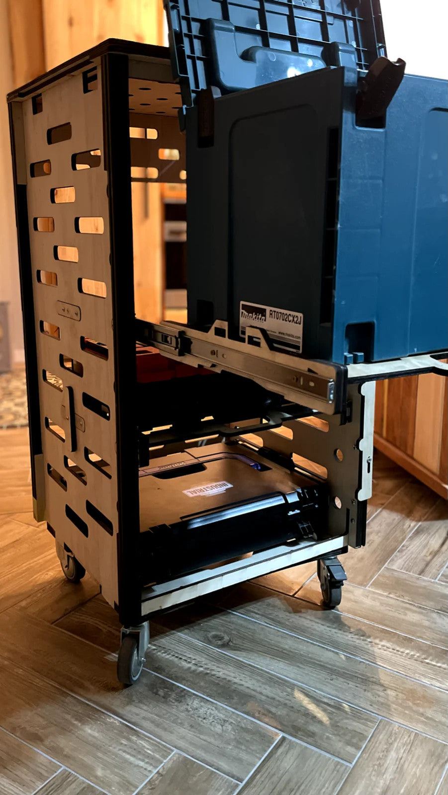 L-BOXX Schublade mit Vollauszug für Einhell, Euroboxen und IKEA PAX Schranksysteme