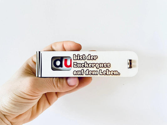 Überraschung mit Gefühl und Duplo – „Du bist der Zuckerguss auf dem Leben“ als i