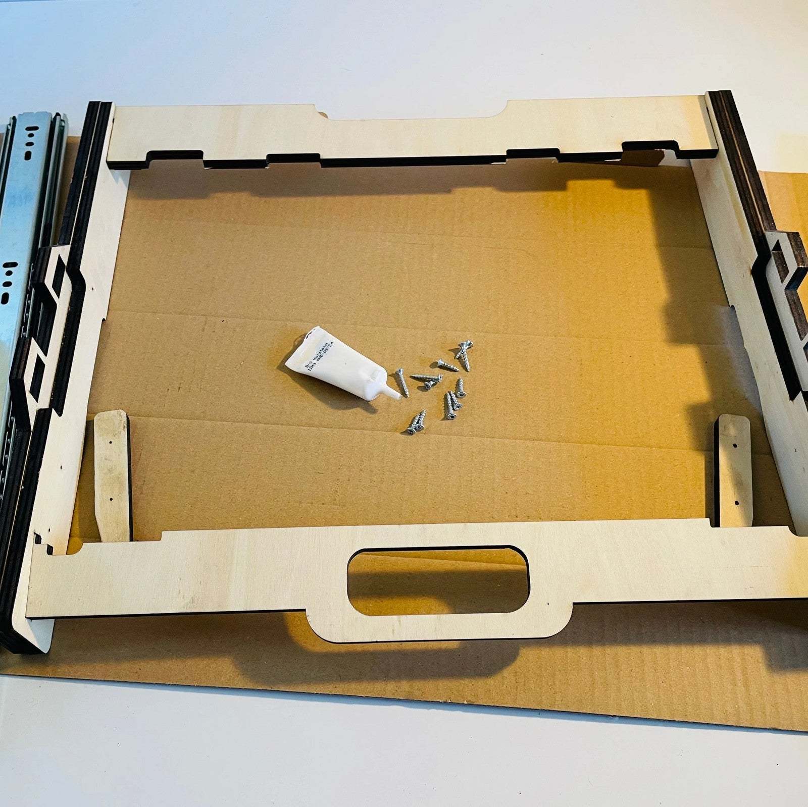 5er Set Schubladen für L-BOXX mit Vollauszug, robust und flexibel für Werkzeugaufbewahrung